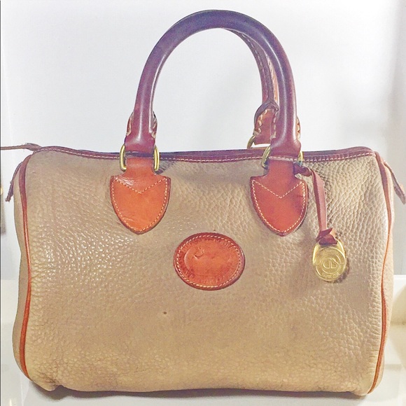 Dooney & Bourke Handbags - Dooney & Bourke Vintage AW pebbledLeather Satchel